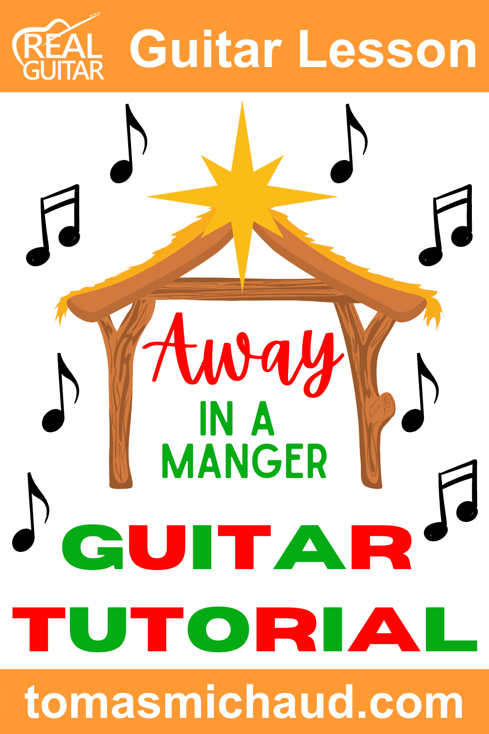 Away in a Manger 2 Away In A Manger Guitar Tutorial