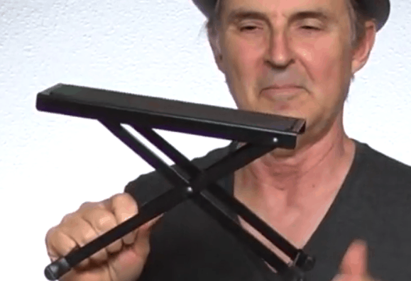 how to hold guitar footstool