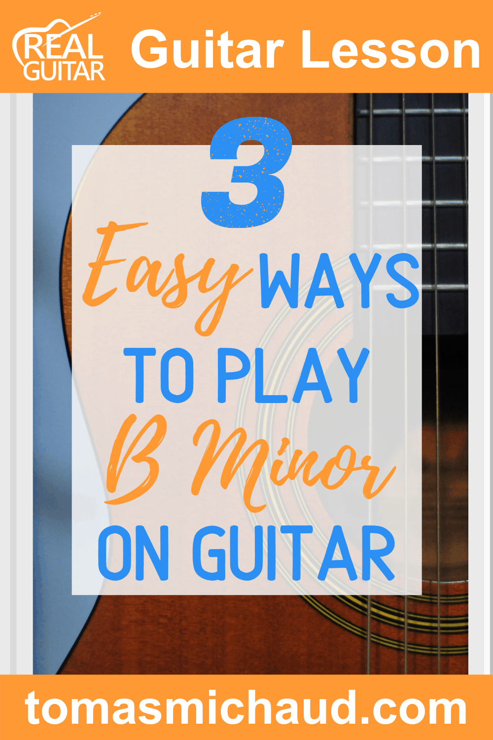 B Minor Guitar Chord 3 3 Easy Ways To Play B Minor On Guitar