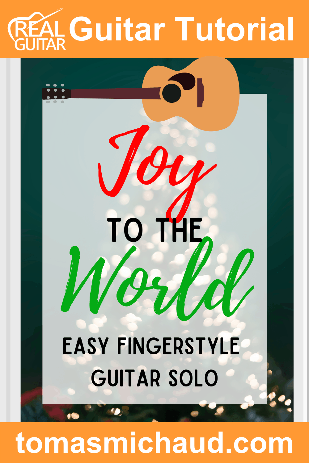Joy to the World 1 Joy To The World Easy Fingerstyle Guitar Solo