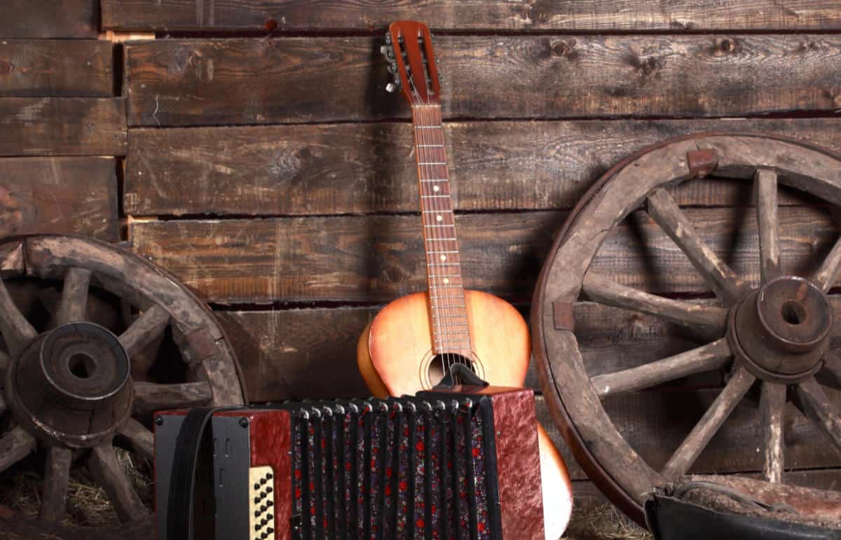 Scenery in the barn studio