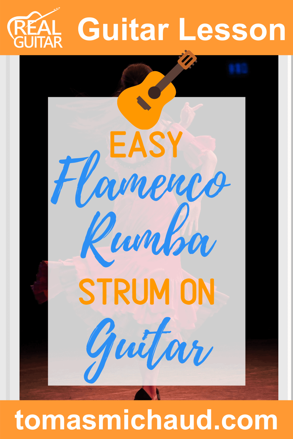 Easy Flamenco Rumba Strum on Guitar