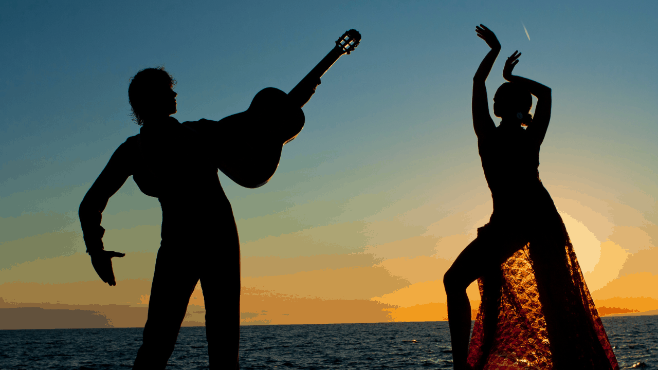 Easy Flamenco Rumba Strumming (images for blog post) Adding Chords To The Easy Flamenco Rumba Strumming Pattern