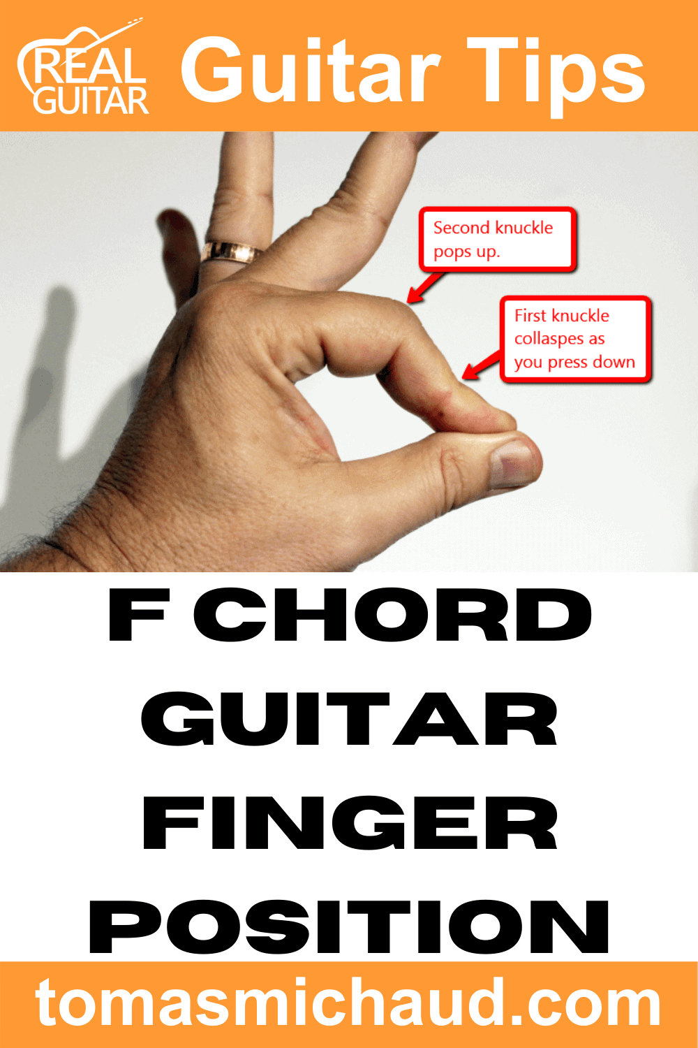 F Chord Guitar Finger Position