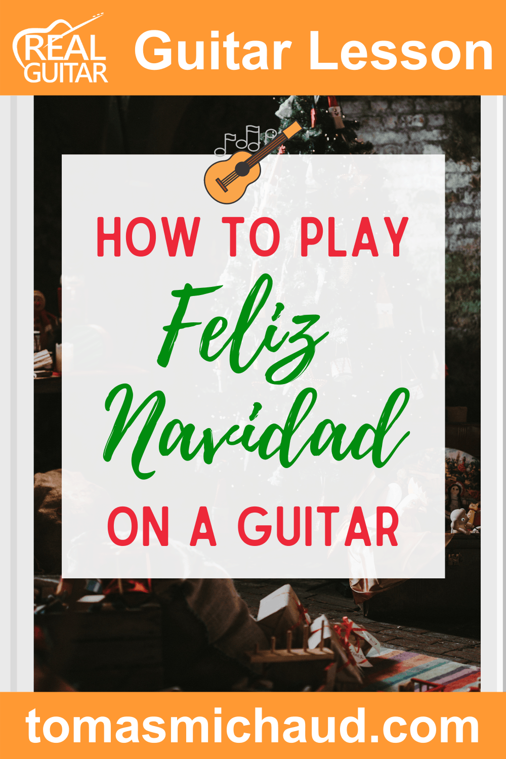 Feliz Navidad 3 How To Play Feliz Navidad On A Guitar
