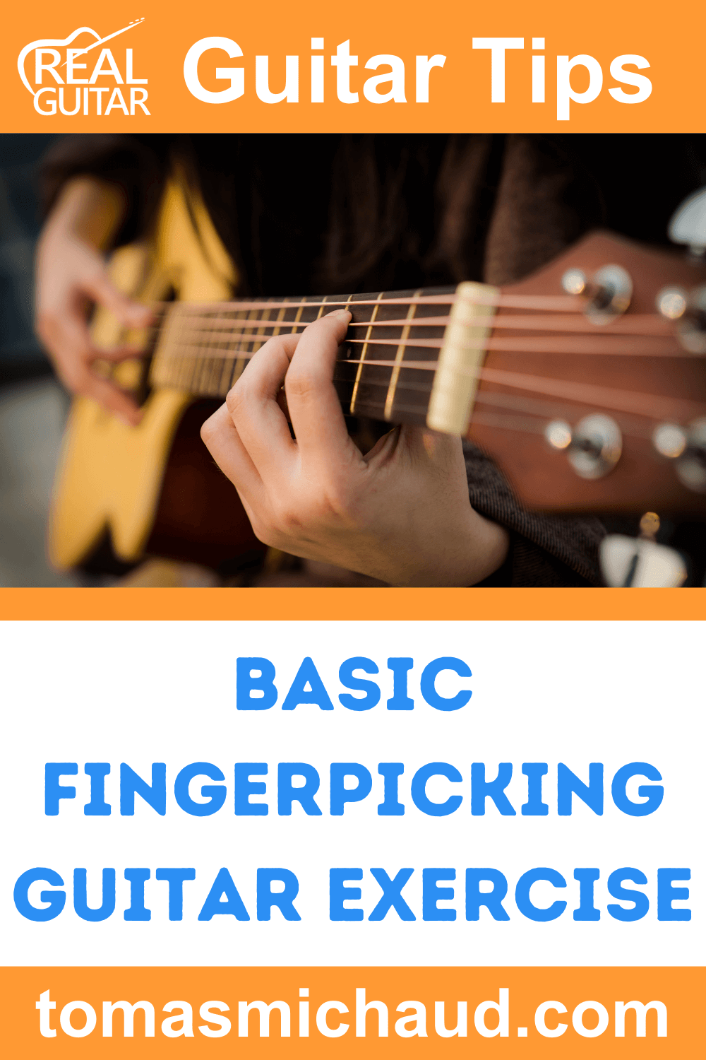 Basic Fingerpicking Guitar Exercise