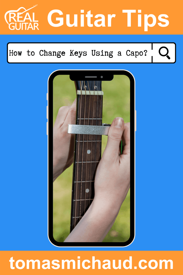 How To Change Keys Using A Capo Real Guitar Lessons by Tomas Michaud