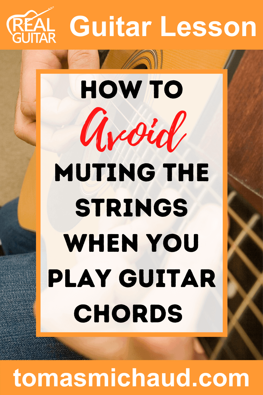 Muted Strings 3 How To Avoid Muting The Stings When You Play Guitar Chords