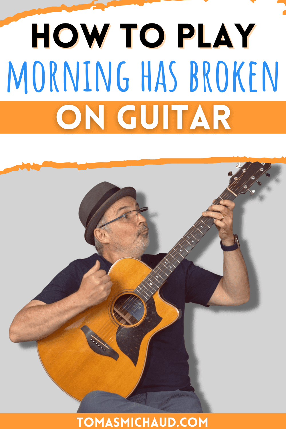How to play morning has broken on guitar