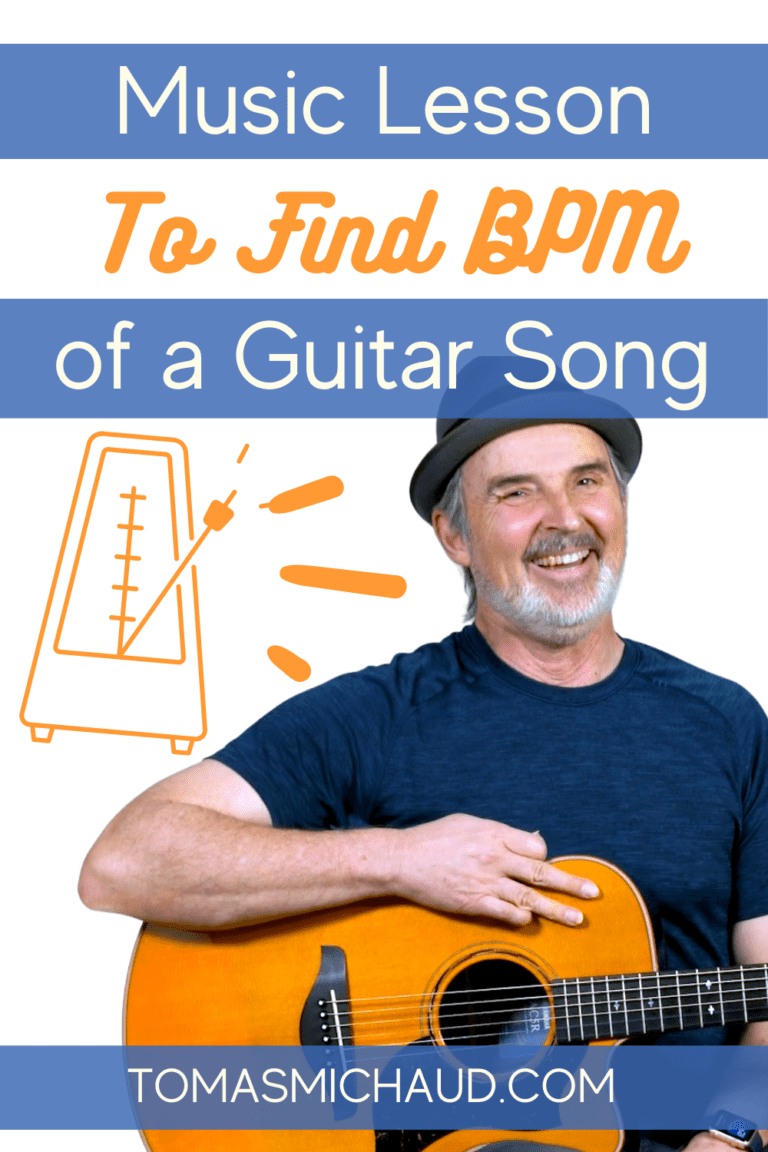 Find The BPM Of A Song (Tempo) Real Guitar Lessons by Tomas Michaud